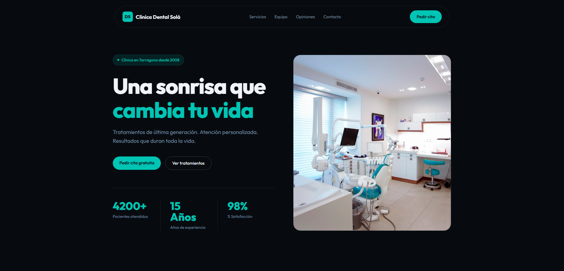 Web Corporativa · Clínica Dental